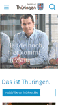 Mobile Screenshot of das-ist-thueringen.de